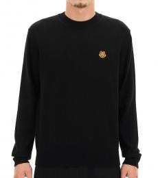 Black Tiger Crest Sweater