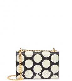 Marc Jacobs Black Double Take Dot Mini Shoulder Bag