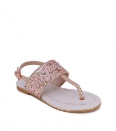Juicy Couture Little Girls Rose Gold Dana Point Flats