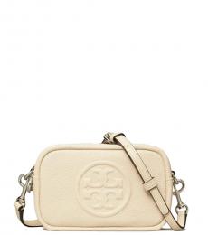 Tory Burch New Cream Perry Bombe Mini Crossbody