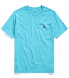 Ralph Lauren Boys Liquid Blue Crewneck T-Shirt