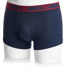 Emporio Armani Navy Blue 3-Pack Logo Brief Underwear