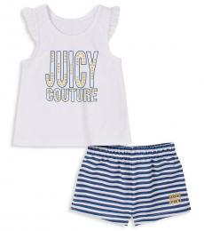 Juicy Couture 2 Piece Top/Shorts Set (Girls)