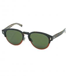 Christian Dior Green Wayfarer Sunglasses