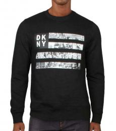 DKNY Black Crewneck Sweatshirt