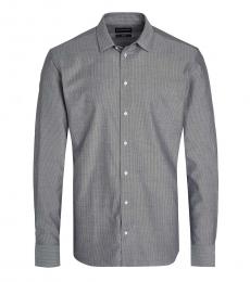 Emporio Armani Grey Slim Fit Shirt