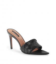 BCBGMaxazria Black Danni Leather Heels