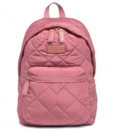 Marc Jacobs Light Pink Quilted Large Backpack