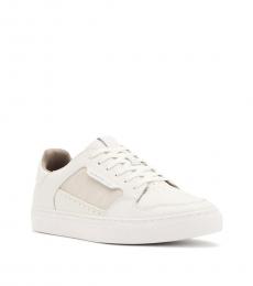 AllSaints Chalk White Alton Logo Sneakers