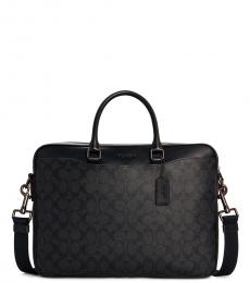 Coach Black Beckett Large Briefcase Bag