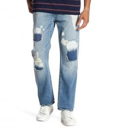 True Religion Light Blue Distressed Skinny Jeans
