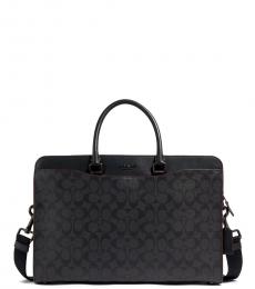 Coach Black Beckett Large Briefcase Bag