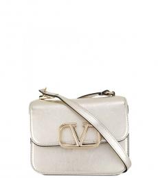 Valentino Garavani Pale Gold Vring Small Crossbody