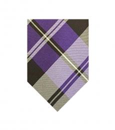 Ralph Lauren Multi Color Dapper Plaid Twill Tie