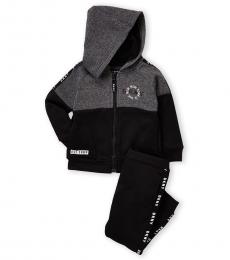 DKNY 2 Piece Hoodie/Joggers Set (Baby Boys)