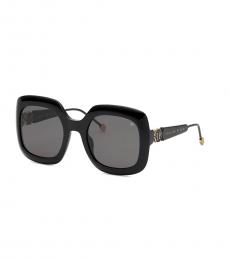 Philipp Plein Black Square Sunglasses