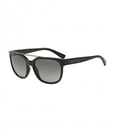 Armani Exchange Black Grey Gradient Sunglasses