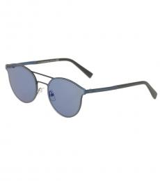 Blue Full Rim Sunglasses