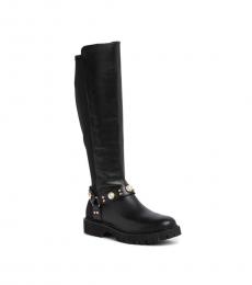 Karl Lagerfeld Black Renley Boots