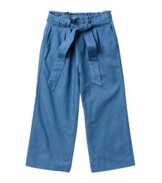 BCBGirls Girls Dark Indigo Paperbag Waist Trousers