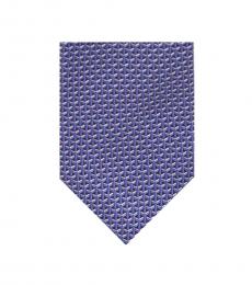 Michael Kors Purple-Multi Interlinked Geometric Tie