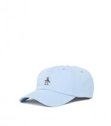 Original Penguin Sky Blue Brushed Twill Baseball Cap