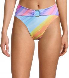 Rachel Roy Multicolor Ombre Bikini Bottom