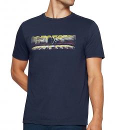 Navy Blue Regular-Fit T-Shirt