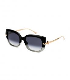 Black Gradient Cat Eye Sunglasses