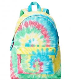 Ralph Lauren Multi Color Tie-Dye Large Backpack