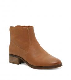 Lucky Brand Brown Leather Boots