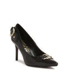 Versace Jeans Couture Black Logo Boots
