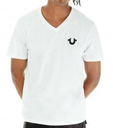 White Front Logo T-Shirt
