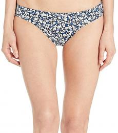 Ralph Lauren Navy Blue Ditzy Print Hipster Bottoms