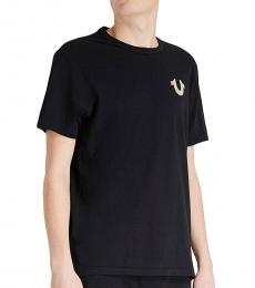 Black Horseshoe Logo T-Shirt