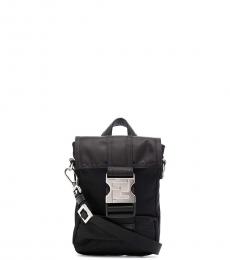 Black Fendiness Mini Crossbody Bag