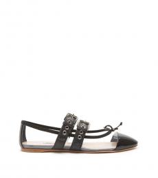 miu miu black ballet flats