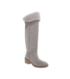 Coach Oat Natural Janelle Tall Boots