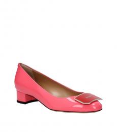 Bally Pink Fluo Front Logo Heels