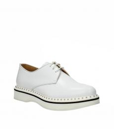 Church's White Leather Lace Ups