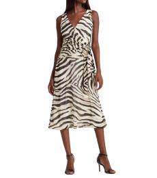 Ralph Lauren Multi color Print Georgette Dress