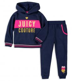 Juicy Couture 2 Piece Hoodie/Pants Set (Baby Girls)