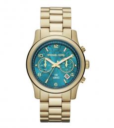 Michael Kors Golden Hunger Stop Chronograph Watch