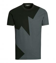 Dark Grey Front Logo T-Shirt