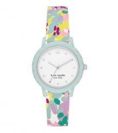 Multicolor Floral Watch