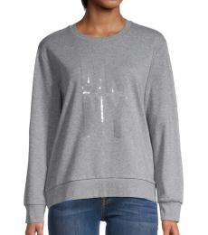 DKNY Light Grey Crewneck Sweatshirt