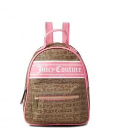 Juicy Couture Brown Billboard Small Backpack