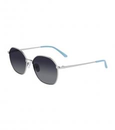 Cole Haan Black Round Sunglasses
