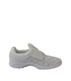 Philipp Plein White Polyester Runner Beth Sneakers