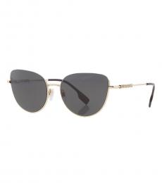 Burberry Grey Harper Cat Eye Ladies Sunglasses